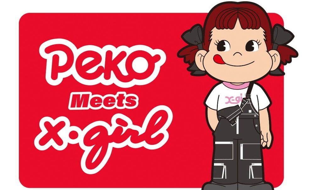 X-girl x Peko 合作系列即将发售