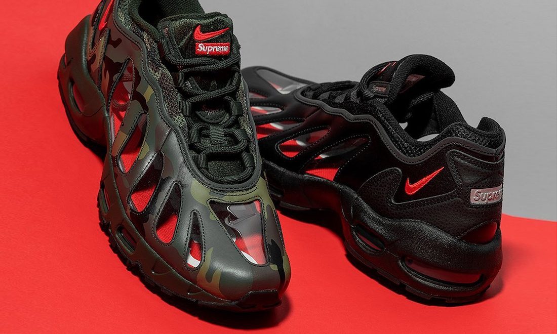 Supreme x Nike Air Max 96 三色释出