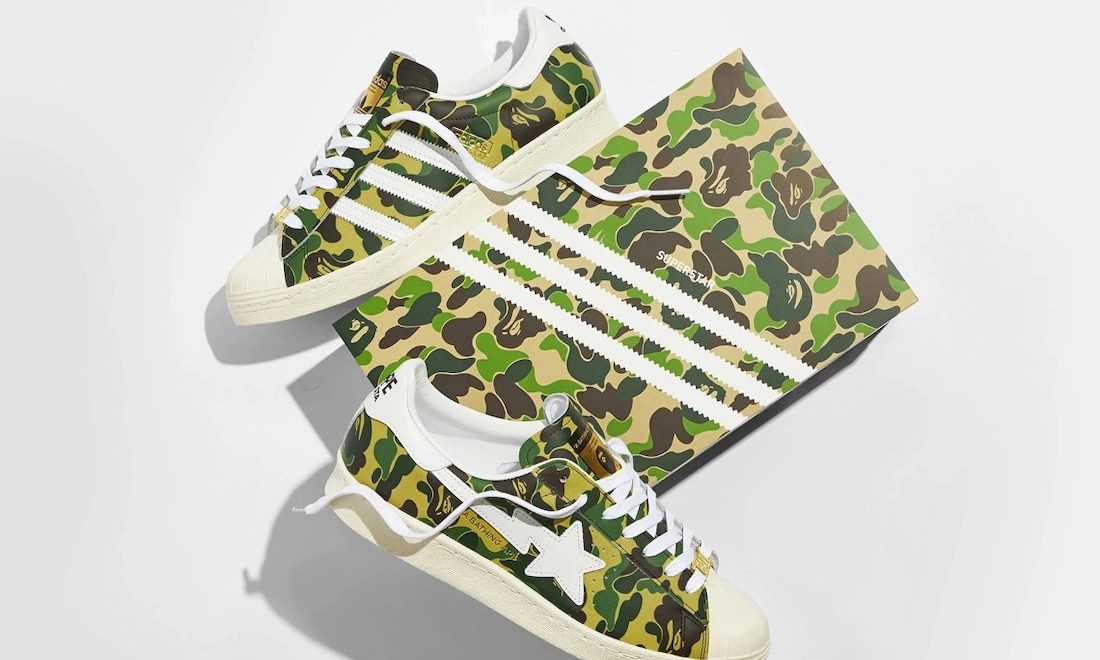 BAPE® x adidas Superstar「Green Camo」发售日期确定