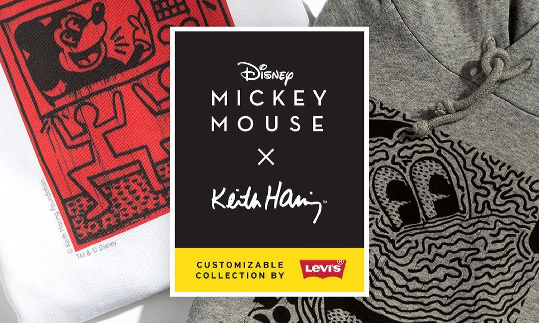 Levi’s x Keith Haring x Micky Mouse 三方联名即将登场