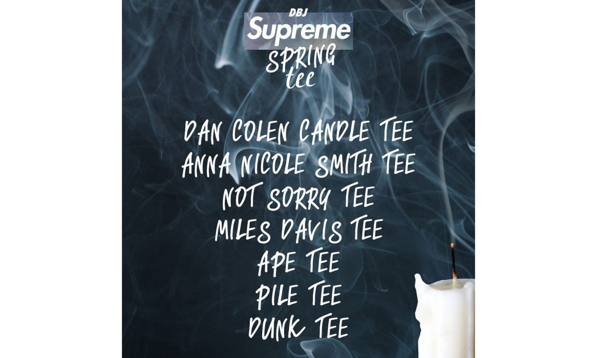 Supreme 2021 夏季限定 Tee 系列本周上架