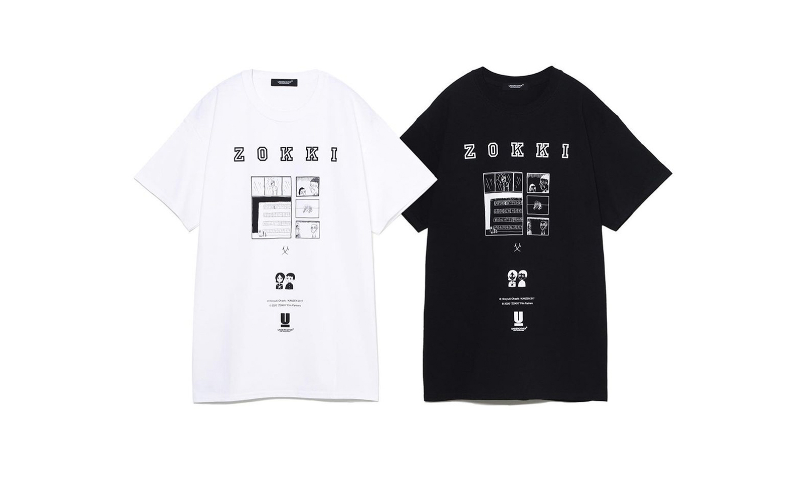 ZOKKI x UNDERCOVER 合作 T 恤系列今日发售