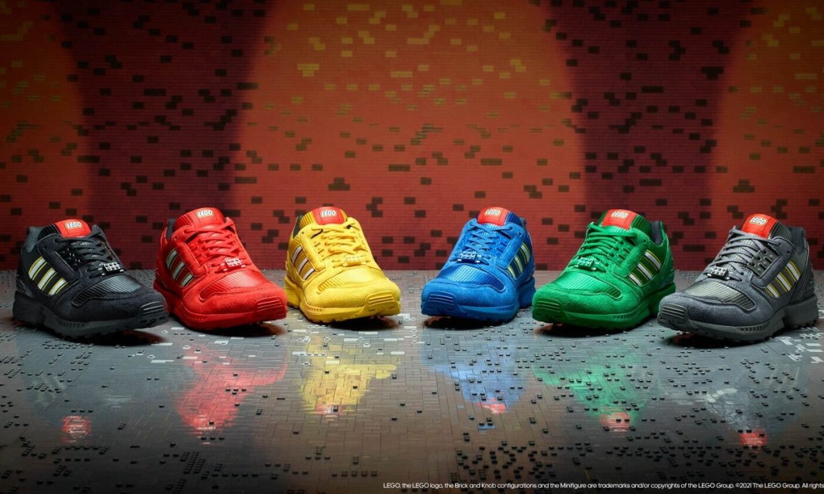 adidas「ZX 8000 LEGO 」6 款配色即将发售