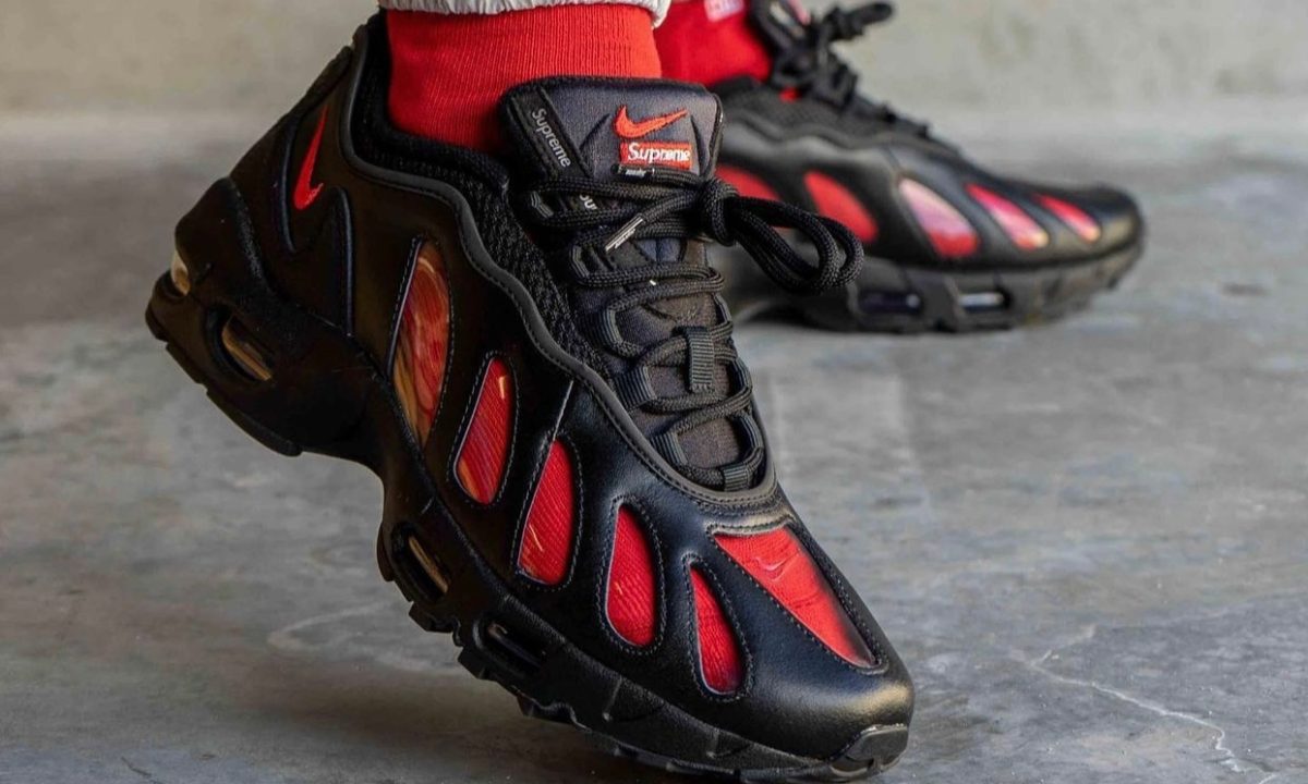 Supreme x Nike Air Max 96 上脚预览