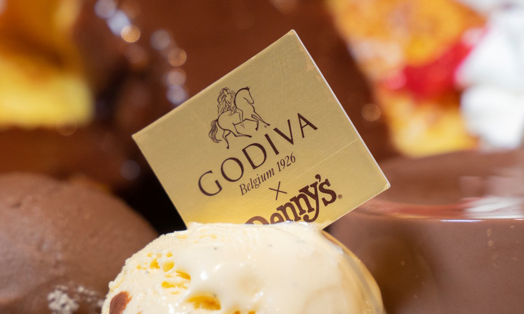 巧克力天堂，GODIVA x Denny’s 推出限时甜点菜单