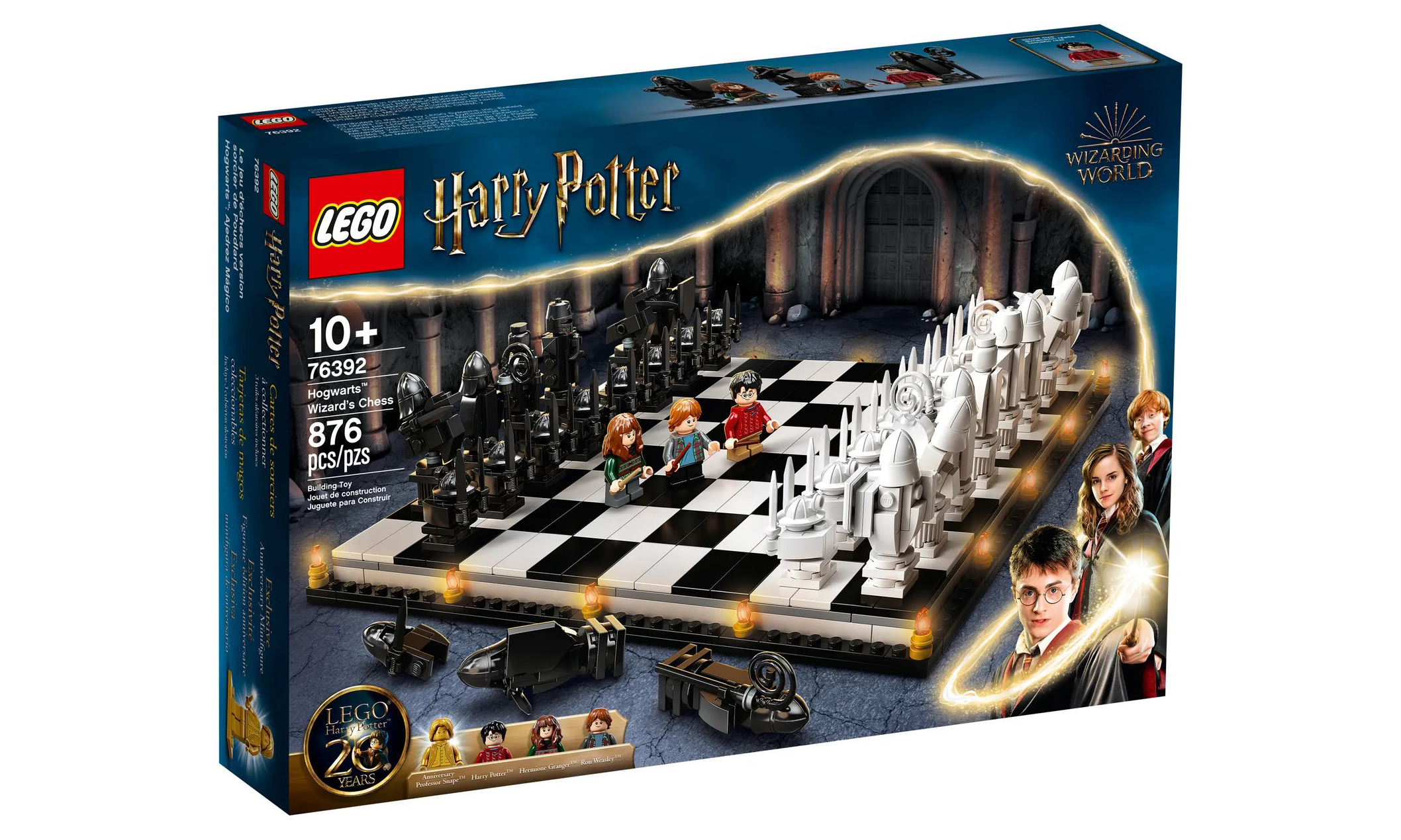 LEGO 76392《哈利波特》霍格沃茨巫师棋套组亮相