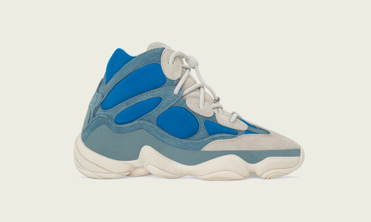 霜蓝降世，adidas Originals 推出 YEEZY 500 HIGH Frost Blue 鞋款