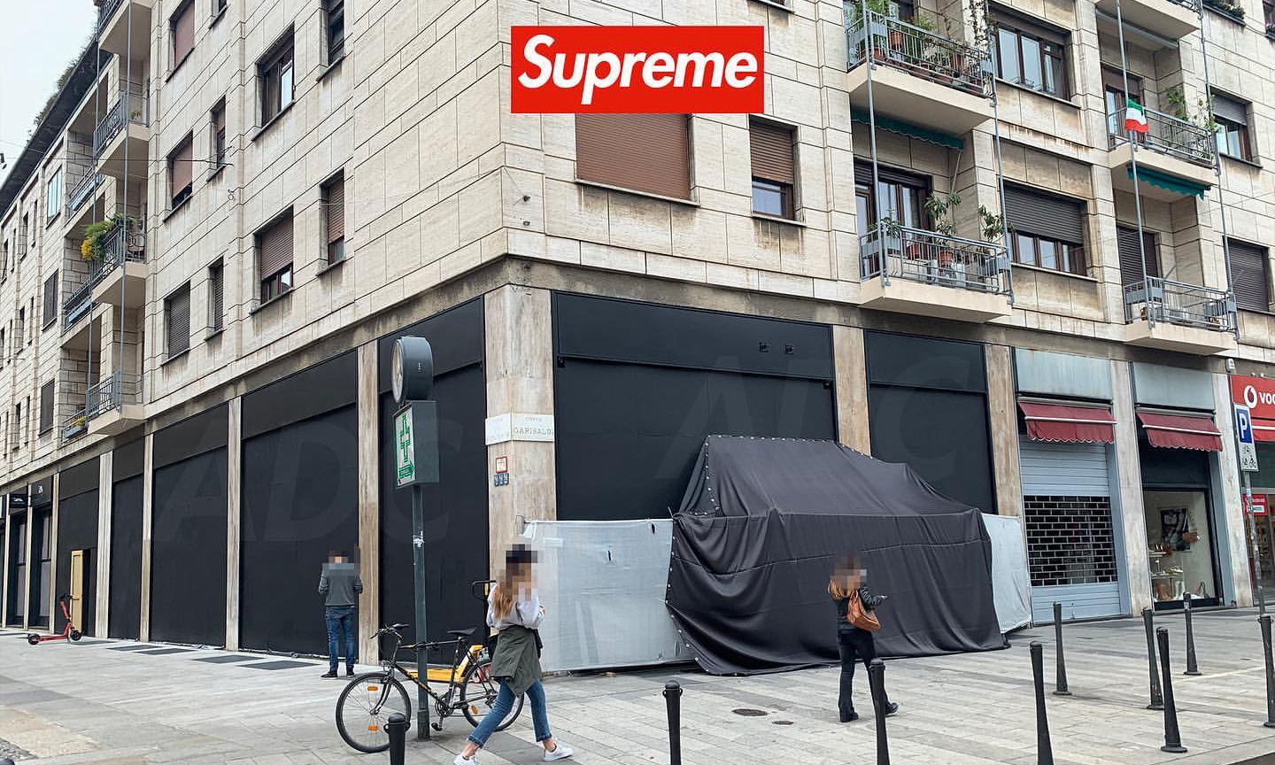 Supreme 将在米兰开设全新线下门店