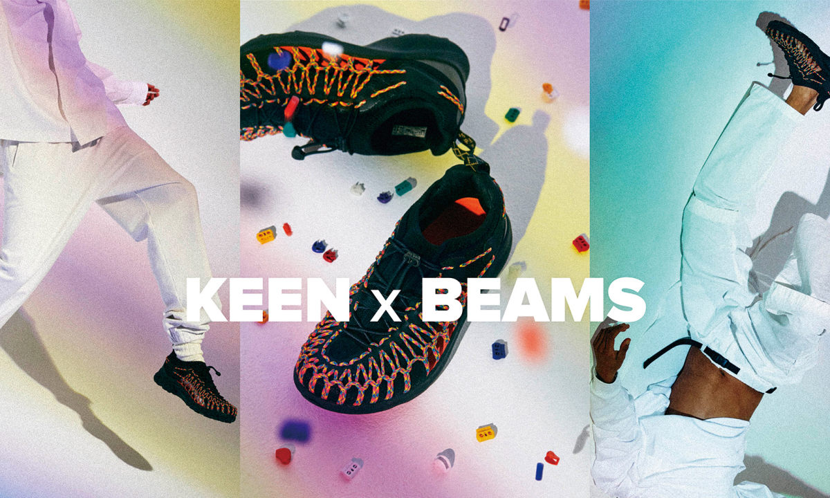 创意装饰专属 UNEEK，BEAMS x KEEN 联名系列登场