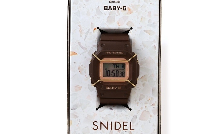 SNIDEL x BABY-G 第二枚合作手表释出