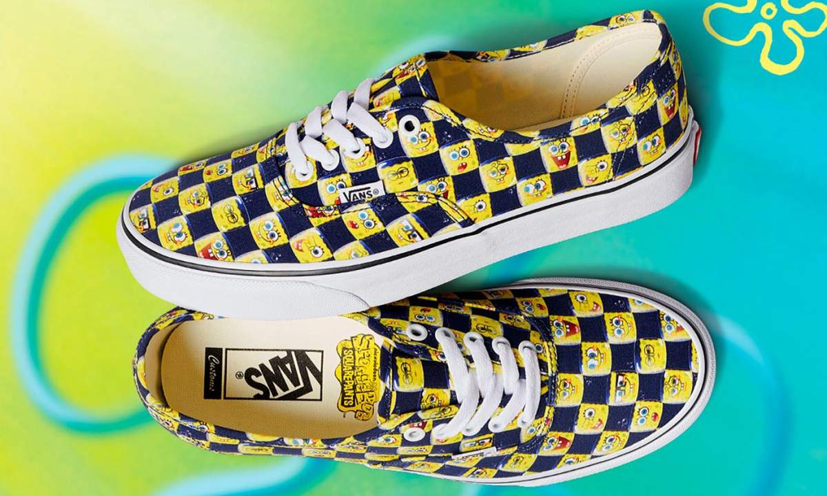 Vans 携手《海绵宝宝》推出全新 Custom 涂装系列