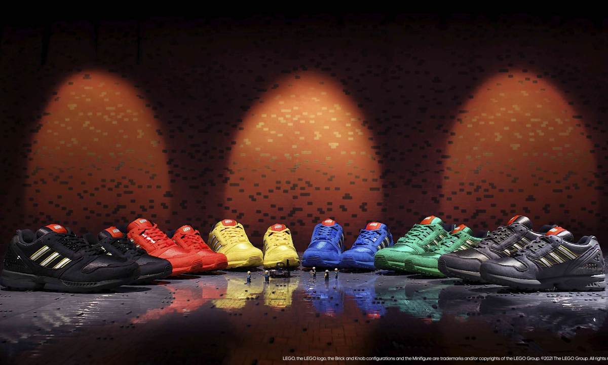 跨界玩趣新生，adidas Originals 携手乐高打造 ZX 8000 积木系列