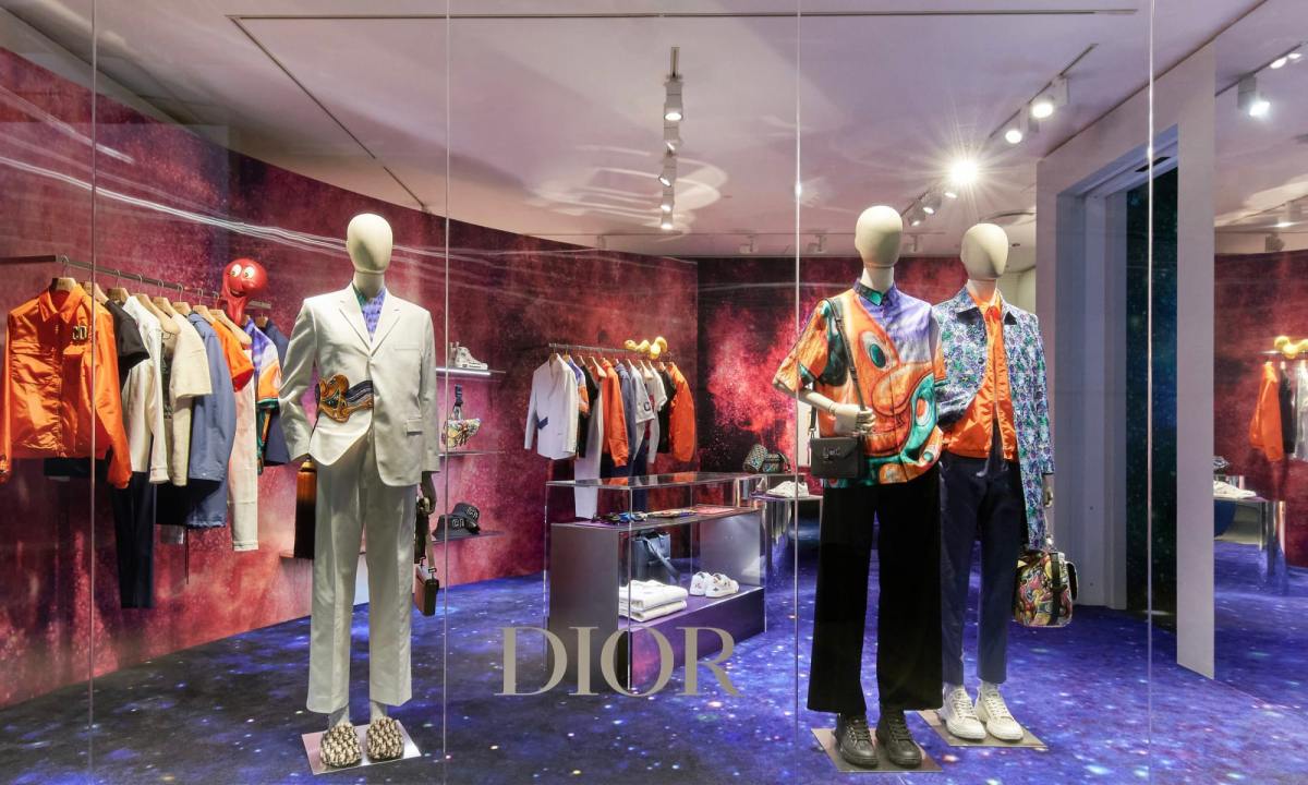DIOR MEN 于东京涩谷开设 2021 秋季男装系列 Pop-Up