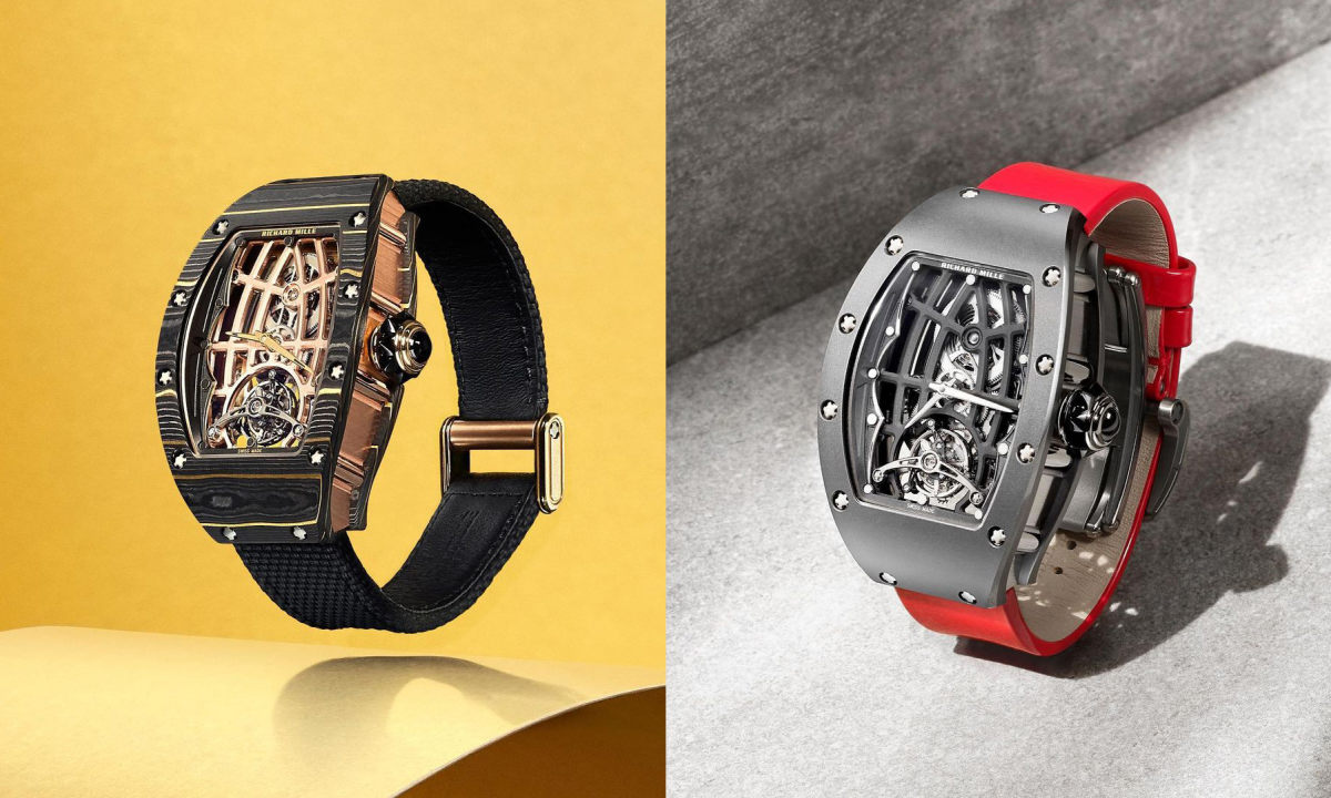 Richard Mille 推出全新 RM 74-01、RM 74-02 陀飞轮腕表