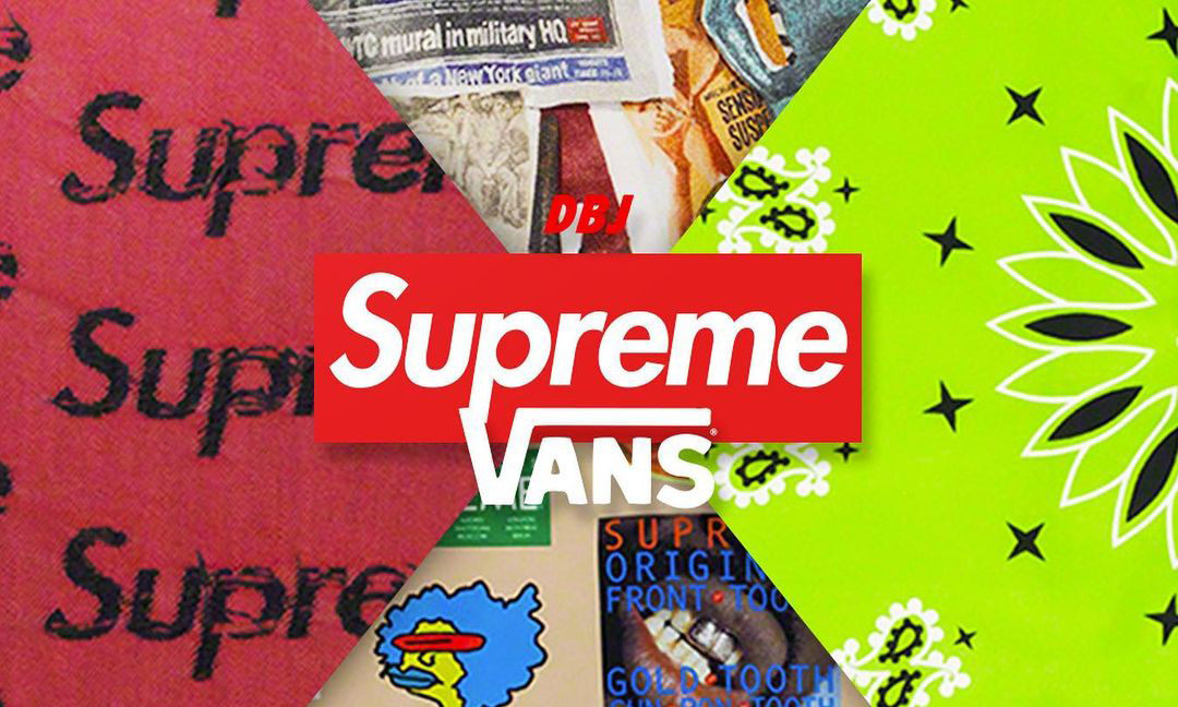 Supreme x Vans 合作系列即将登场