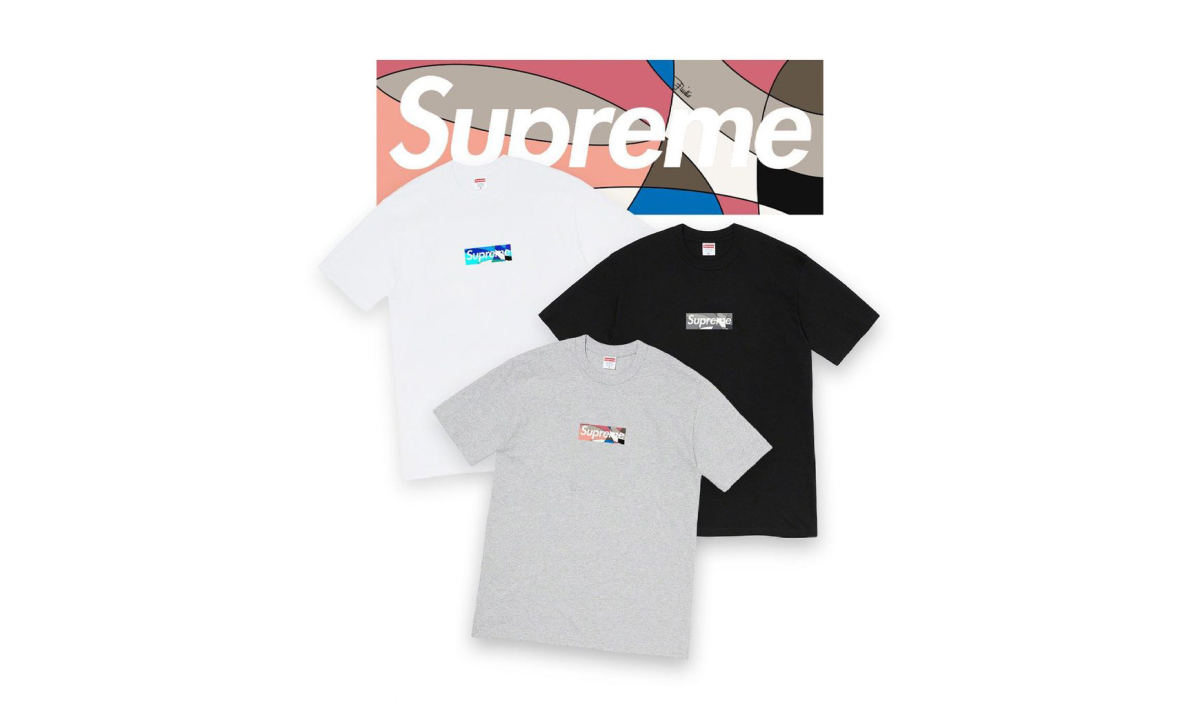 Supreme x Emilio Pucci  联名系列将于下周登场