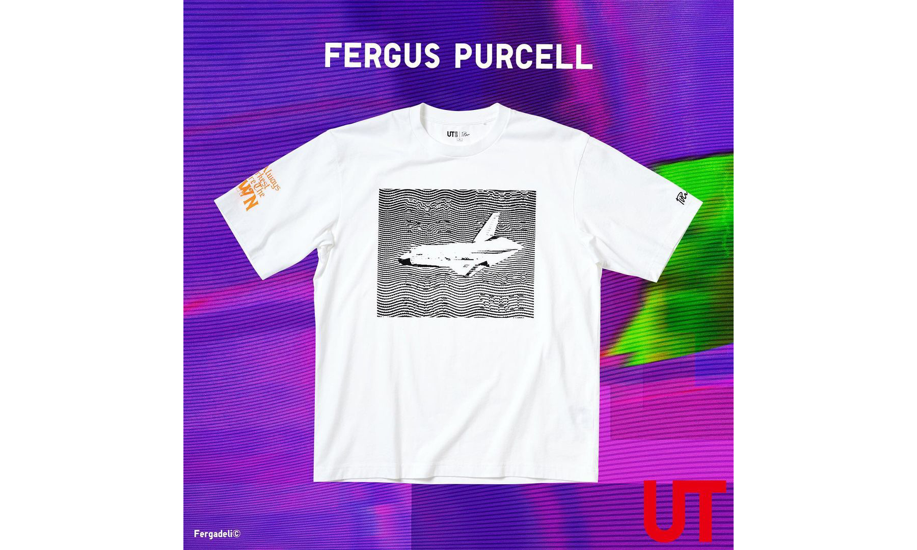 UNIQLO UT 携手 Fergus「Fergadelic」Purcell 打造全新限定系列