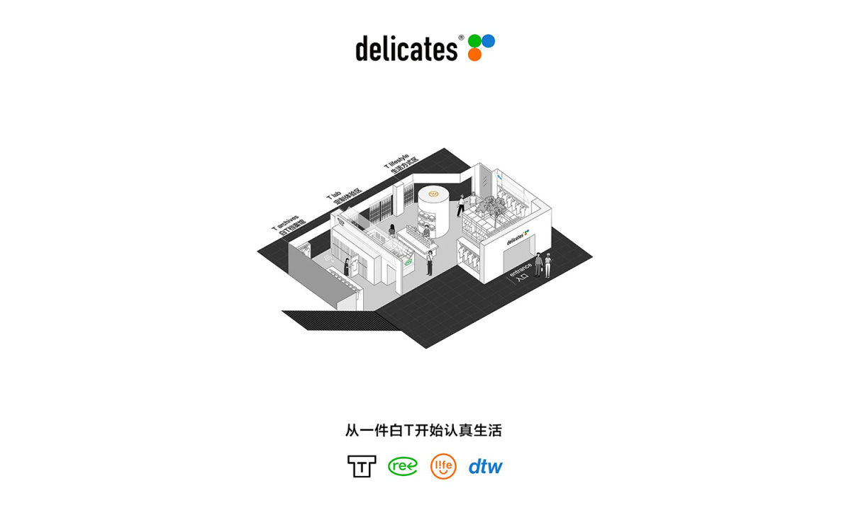 delicates 新店于北京 THE NEW 更新场正式开幕