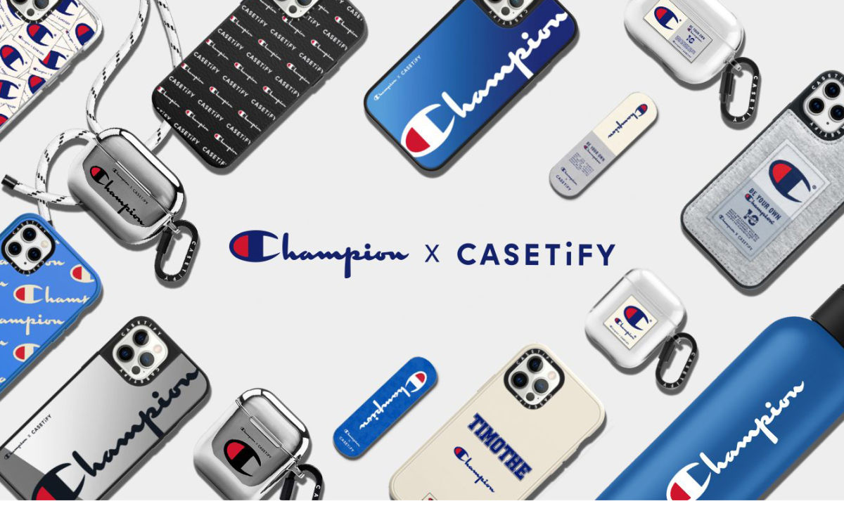 Champion x CASETiFY 联乘系列即将发售