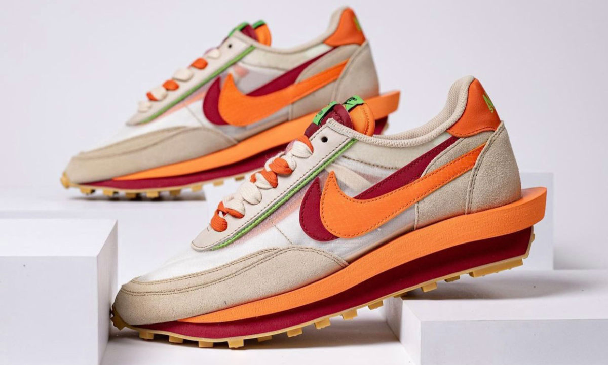 抢先预览 CLOT x sacai x Nike LDWaffle 联名新作