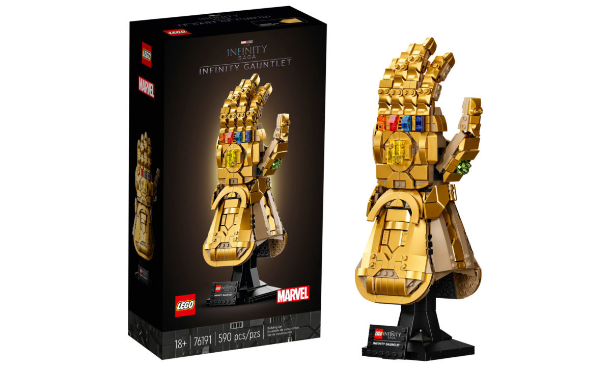 来个响指？LEGO 76191 漫威无限手套盒组释出