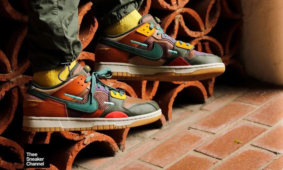 Nike Dunk Low Scrap「Archeo Brown」实物近赏
