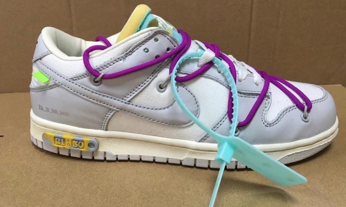Off-White™ x Nike Dunk Low 新配色曝光
