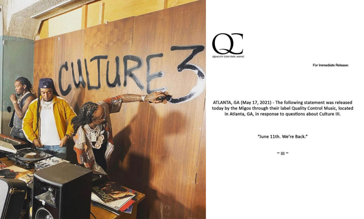 Migos 回归，新专《Culture III》即将到来