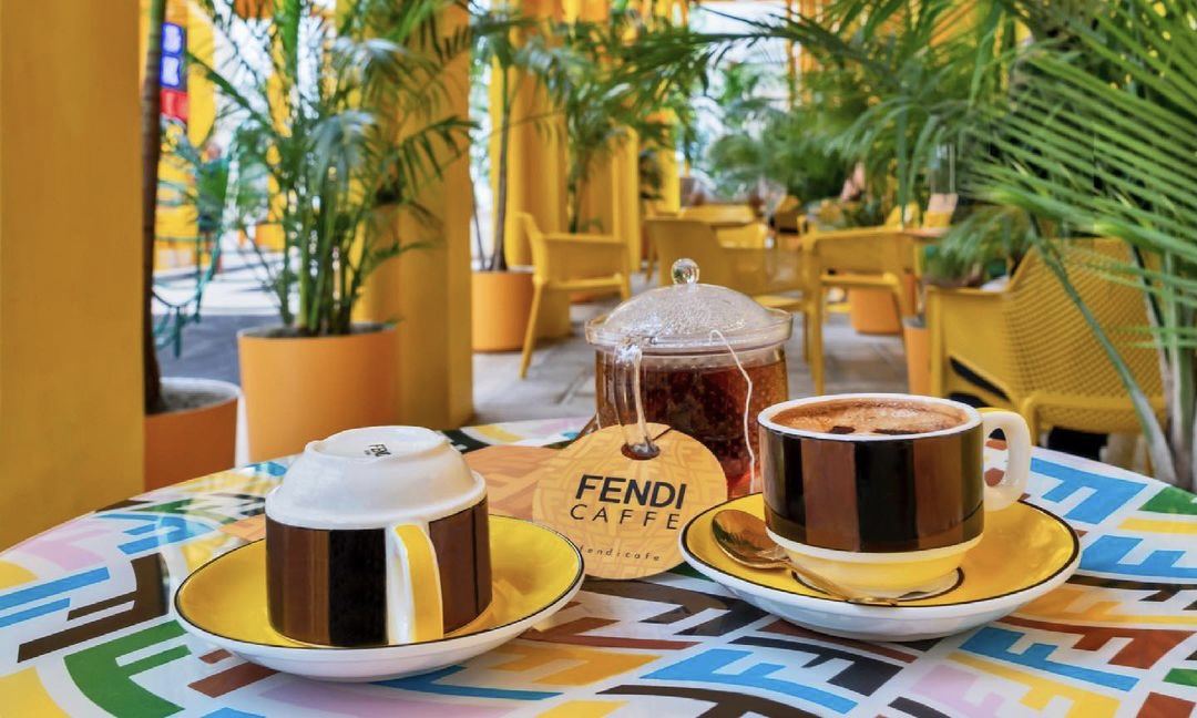 FENDI 打造限时咖啡店