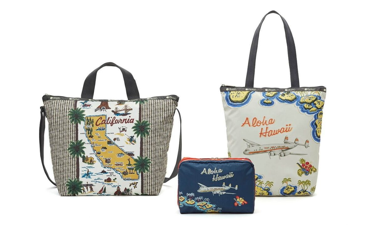 LeSportsac 携手 reyn spooner 推出合作款包袋