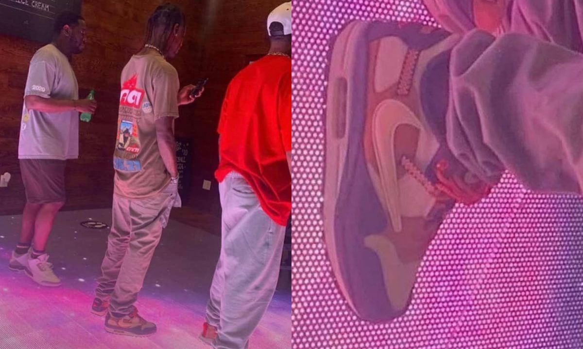 Travis Scott 亲自上脚与 Nike Air Max 1 最新联名