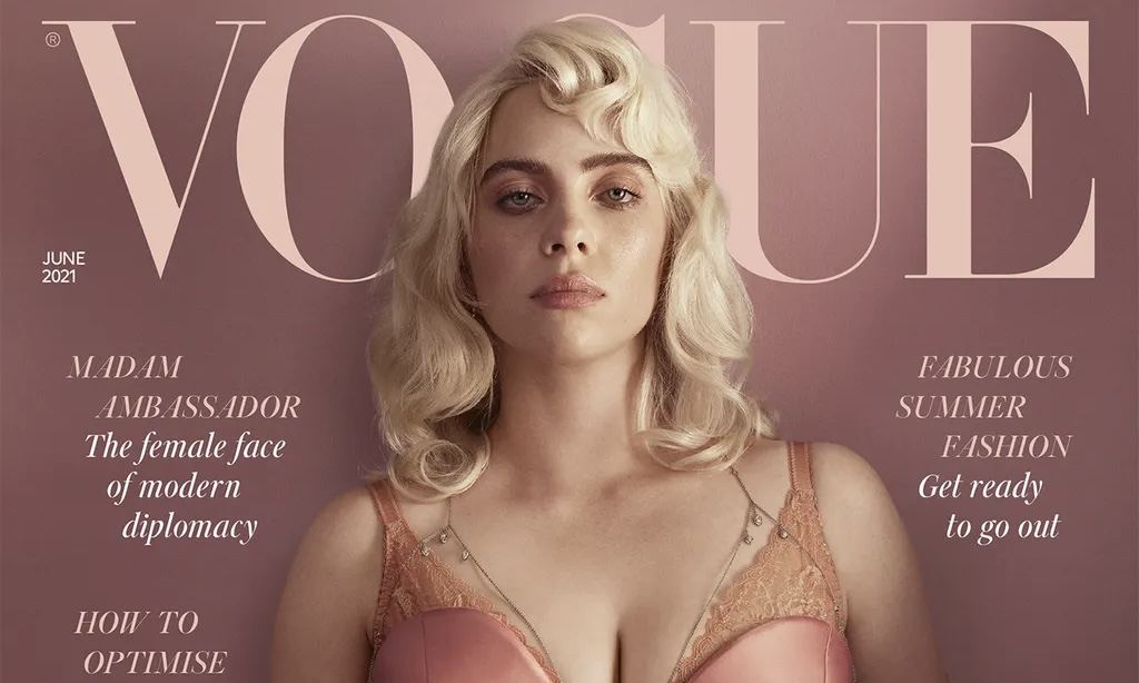 Billie Eilish 登上英国版《VOGUE》六月刊封面