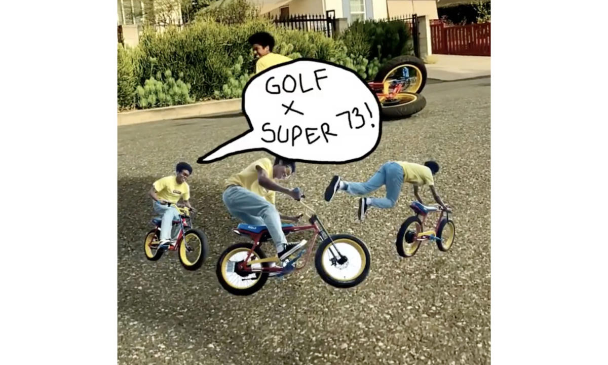 GOLF WANG 宣布与大热电动车 SUPER 73 联名