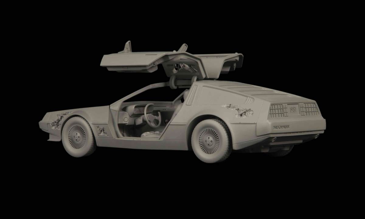 Archive Editions 携手丹尼尔·阿尔轩发售限量艺术作品《被侵蚀的 DeLorean》
