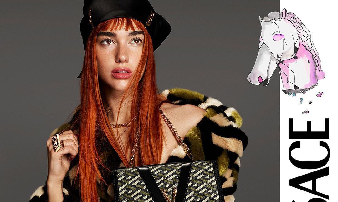 Dua Lipa 出镜演绎 VERSACE 全新广告大片
