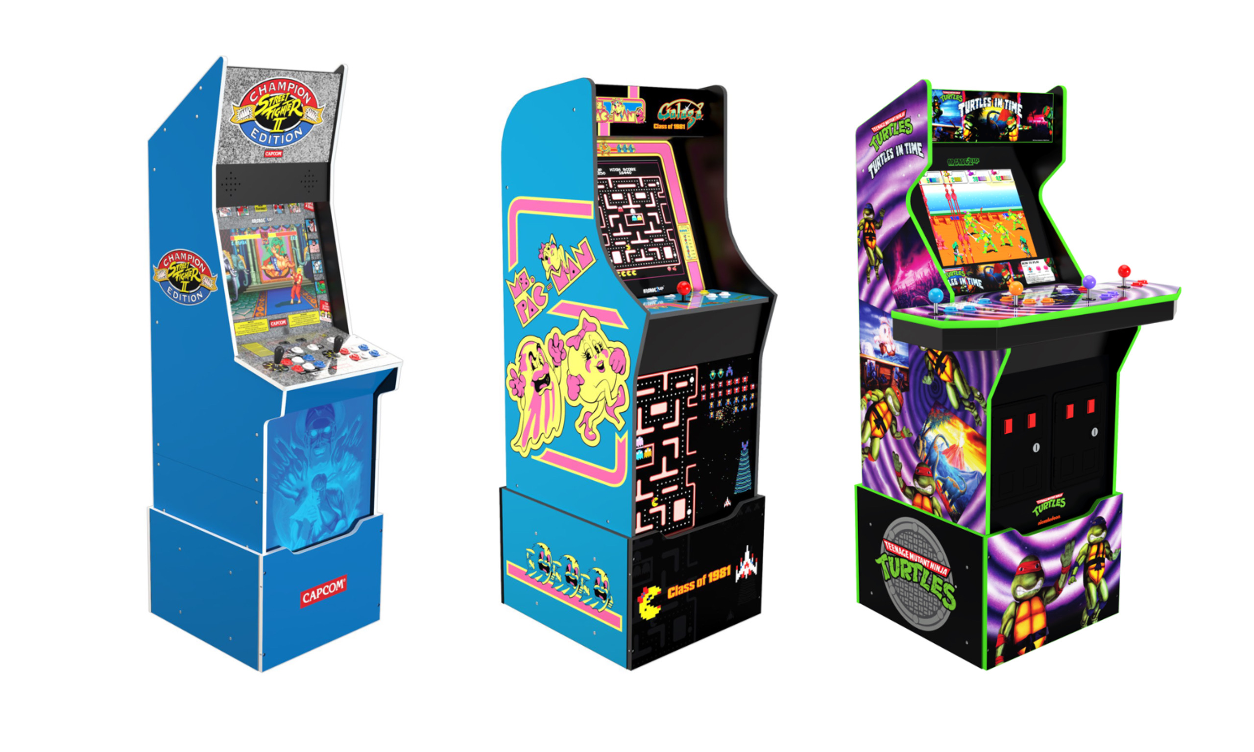 为庆祝周年，Arcade1Up  发布多款游戏主题街机
