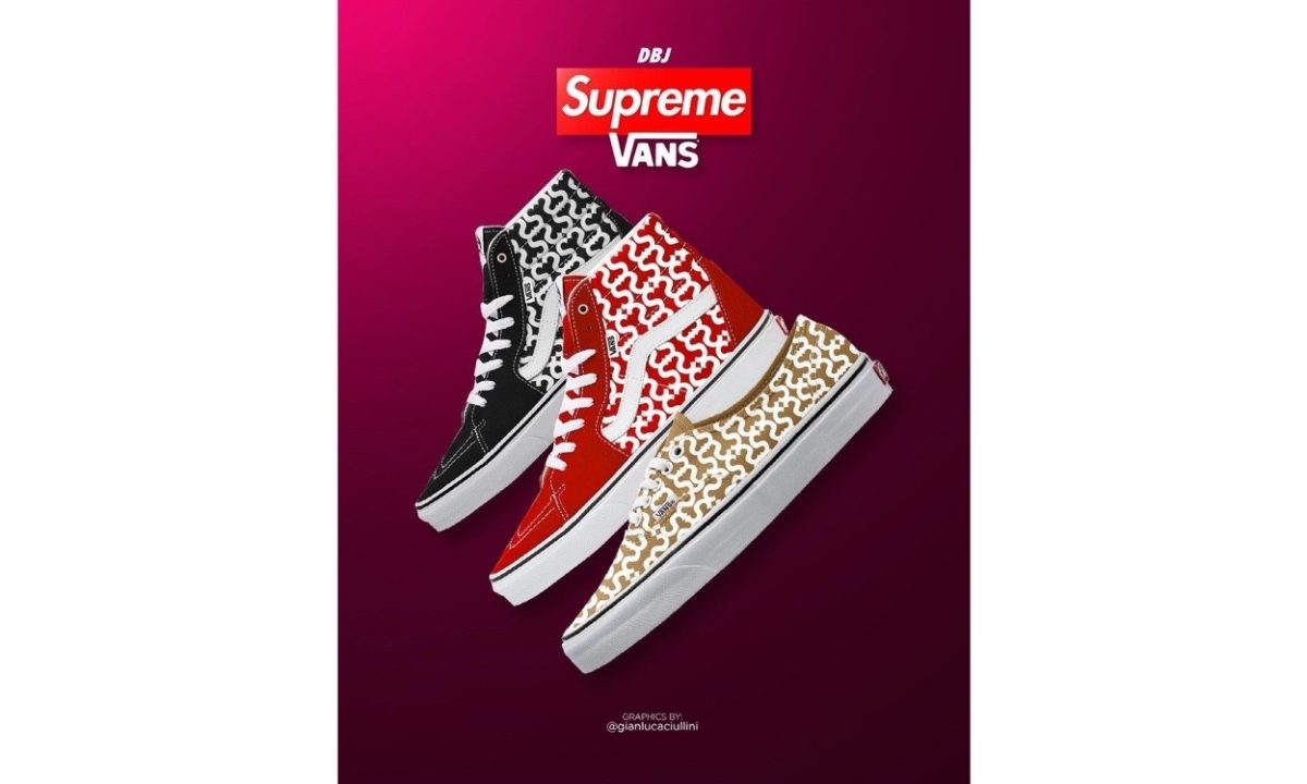 Supreme x Vans 联名鞋款将于本周发售
