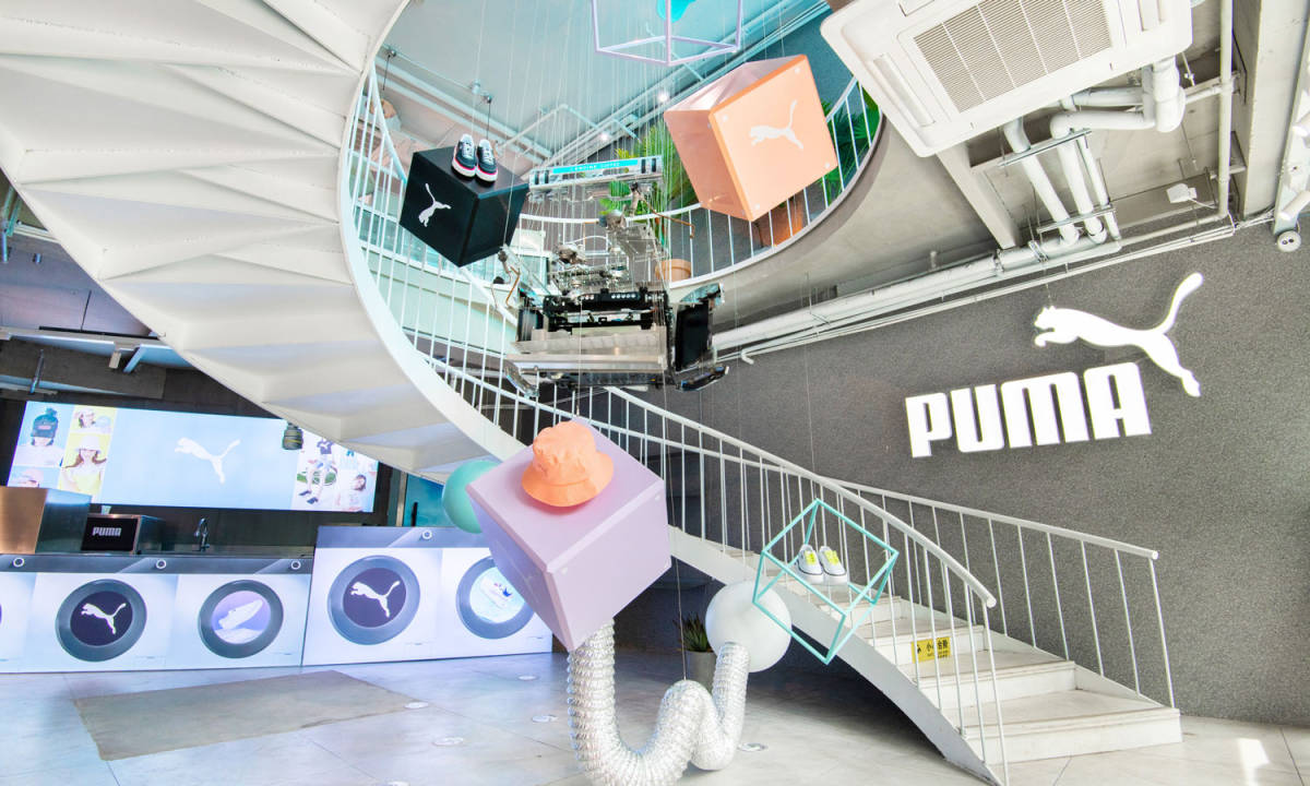 PUMA 于上海新天地举办盛夏限定空间
