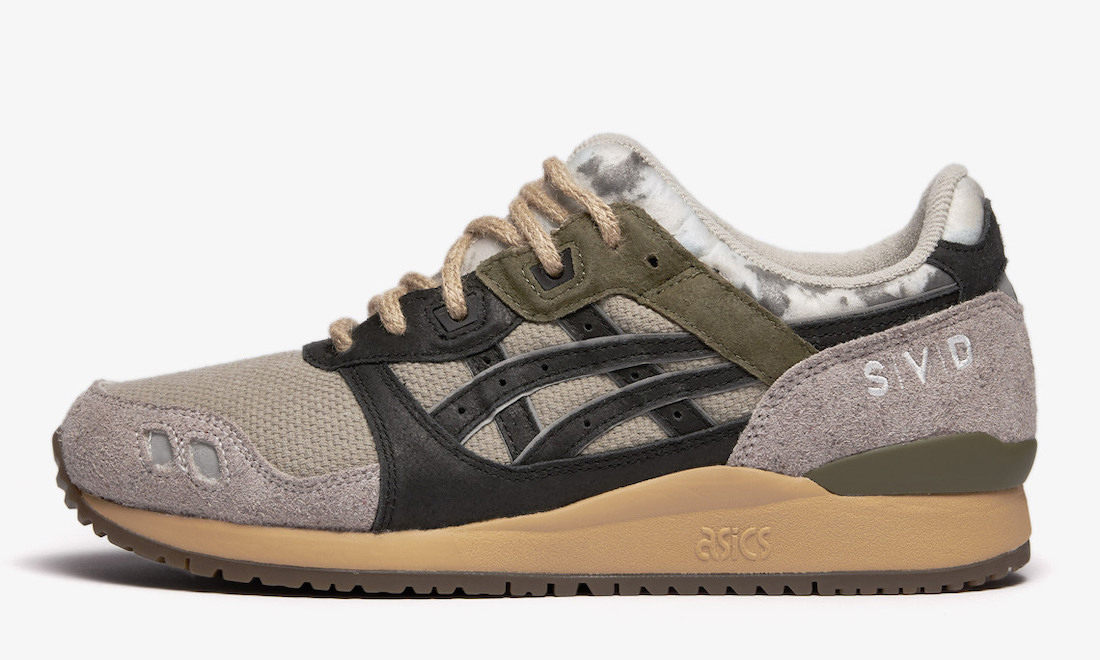 SVD x ASICS Gel Lyte III  合作鞋款释出