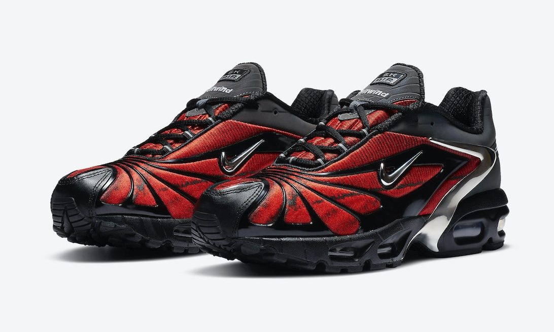 Skepta x Nike Air Max Tailwind V「Bloody Chrome」官图释出