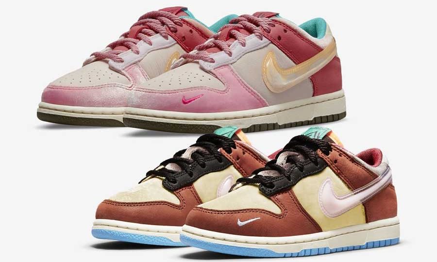 Social Status x Nike Dunk Low 联名鞋款释出