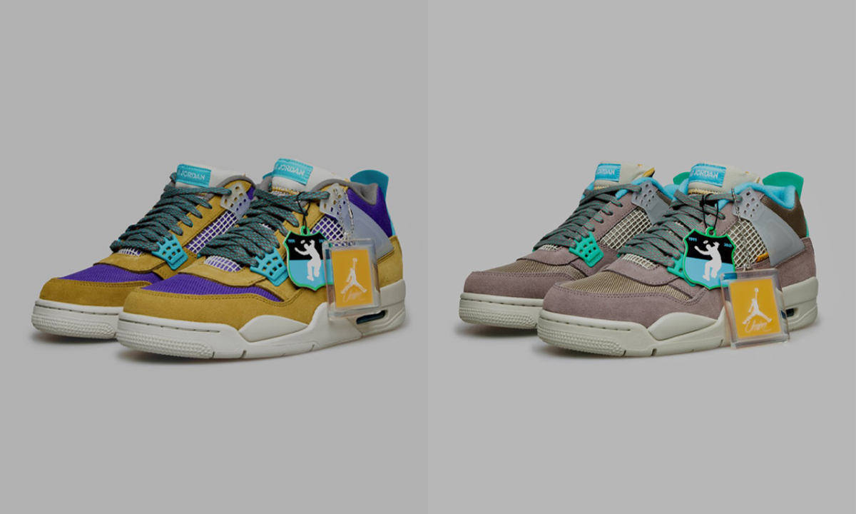 Union LA x Air Jordan IV「Desert Moss」与「Taupe Haze」发售日期敲定