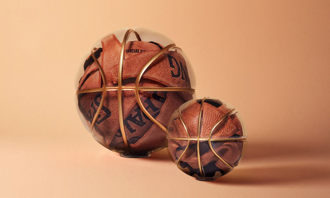 艺术家 Victor Solomon 打造水晶斯伯丁篮球