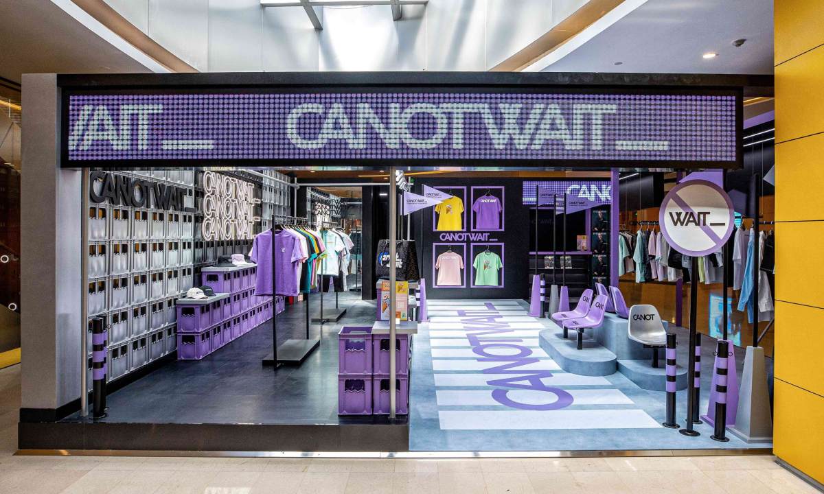 陈伟霆主理潮牌 CANOTWAIT_ 北京快闪店正式开幕