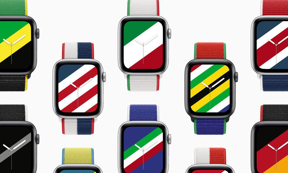苹果发布 Apple Watch 国家主题表带和表盘