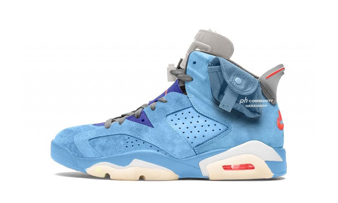 Travis Scott x Air Jordan VI 新配色「Houston Oilers」首度公开