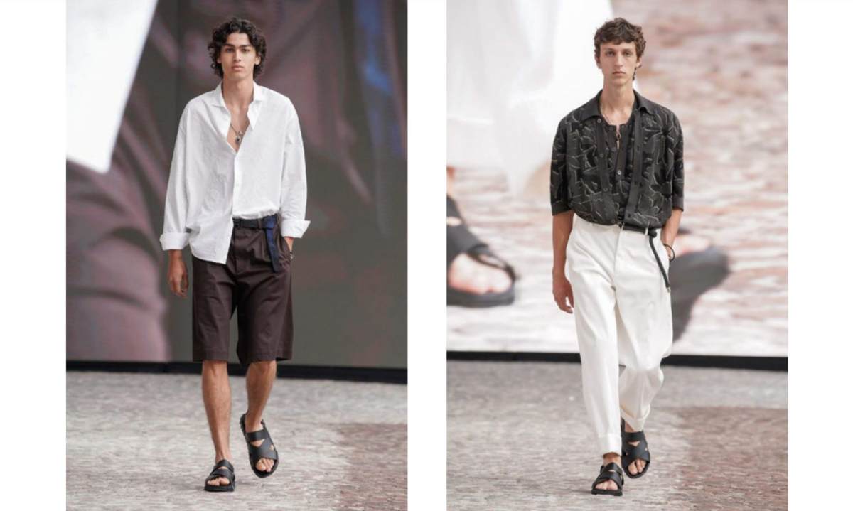 Hermès 2022 春季男装系列秀场回顾