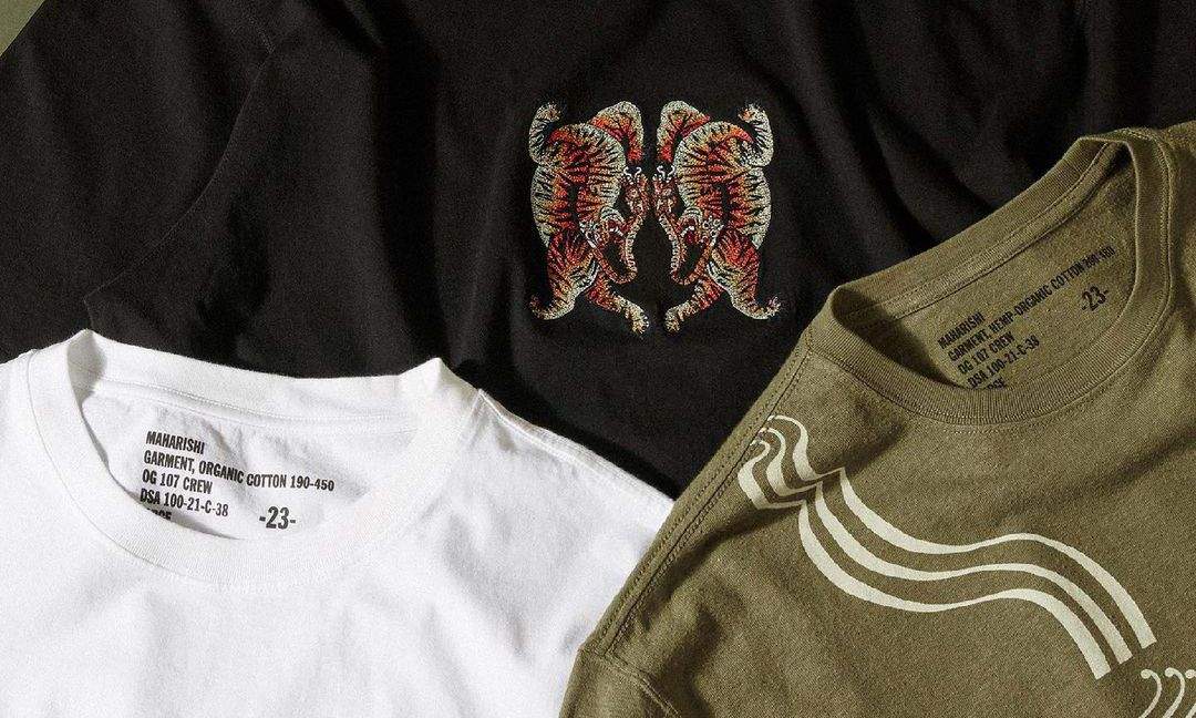 maharishi 2021 夏日 T 恤系列正式登场