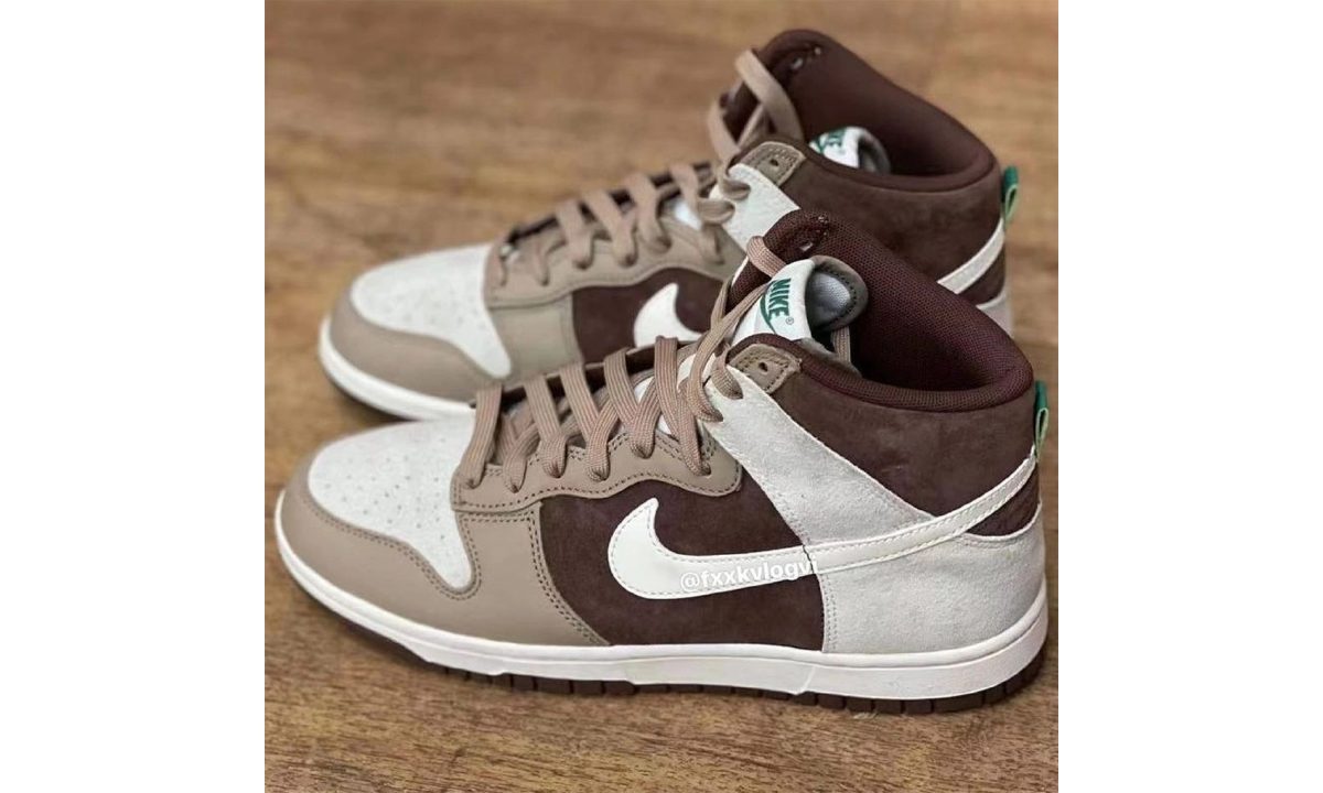 Nike Dunk High Retro「Light Chocolate」首度公开