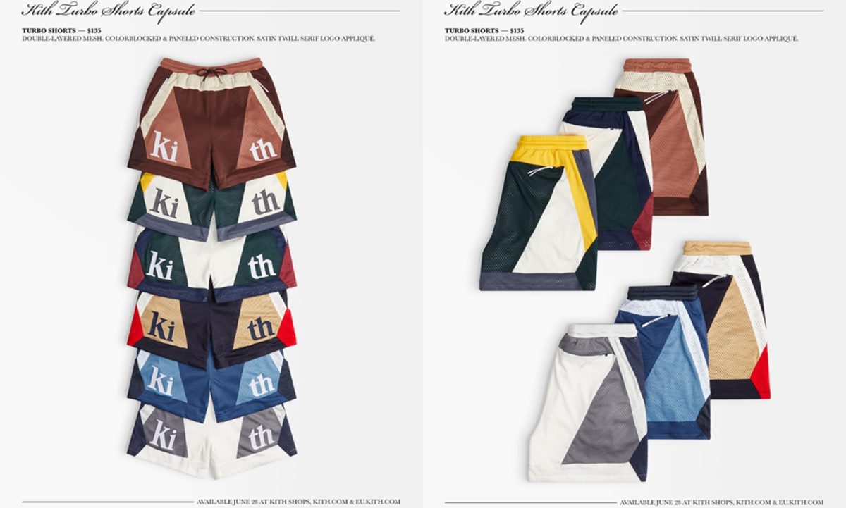 KITH 发布全新 Turbo Shorts 胶囊系列